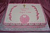 Baptism Bib Pink Slab