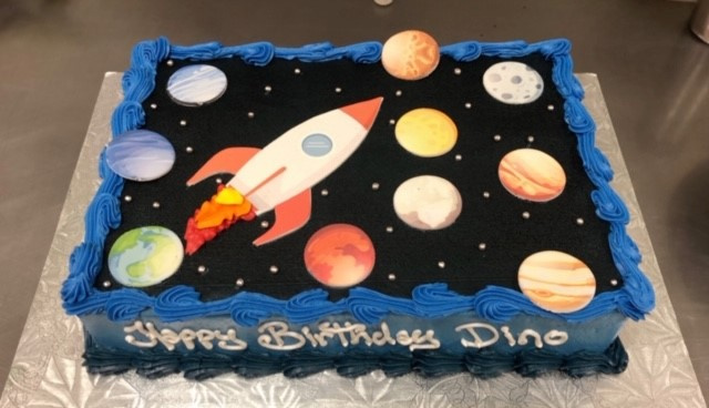 Rocket in Space
